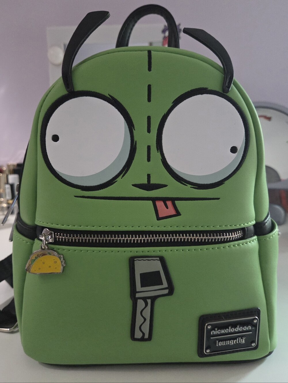 Loungefly Invader Zim Gir Dog Mini Backpack